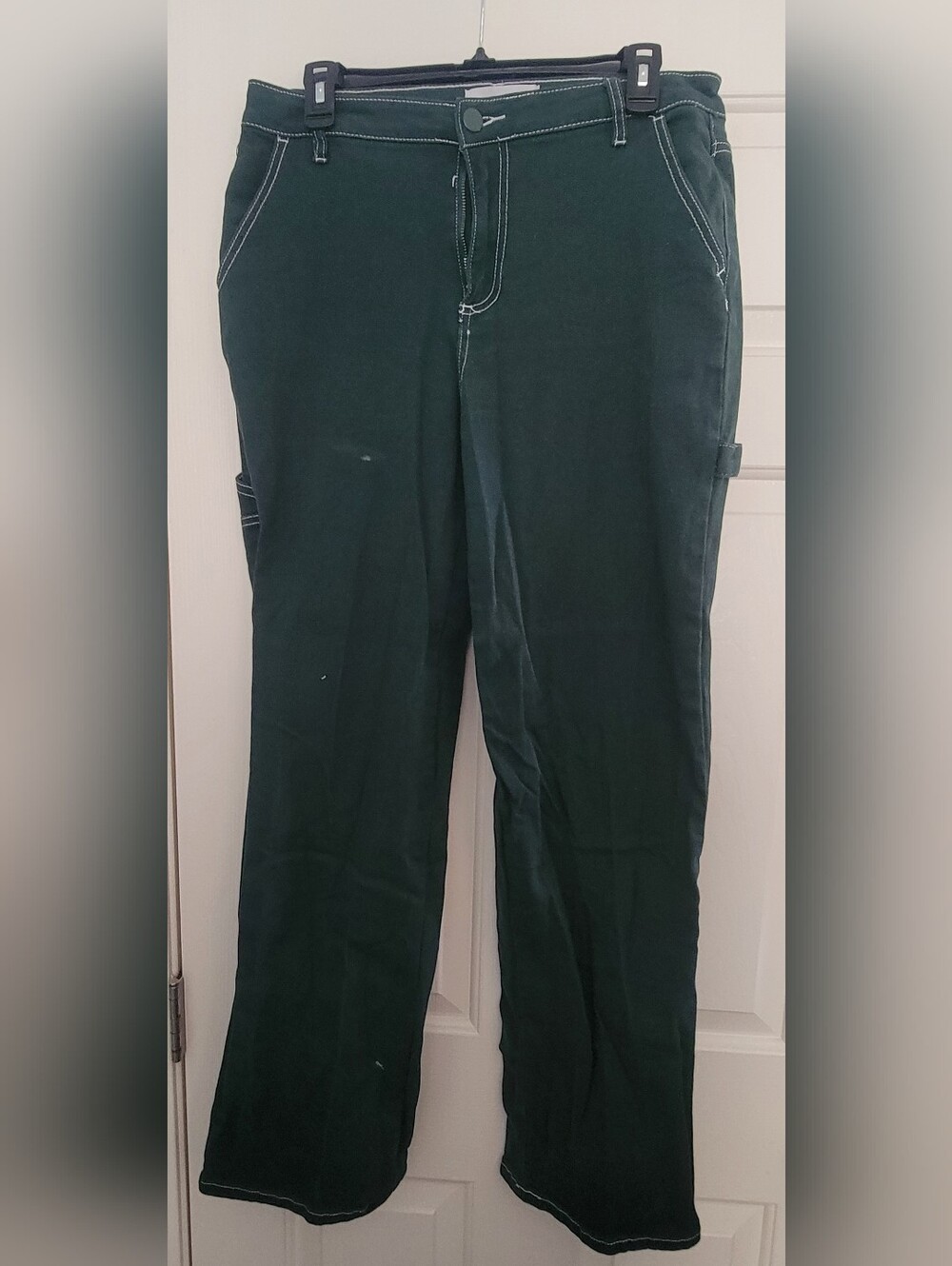 Fashion Nova Women's Dark Green Cargo Pants